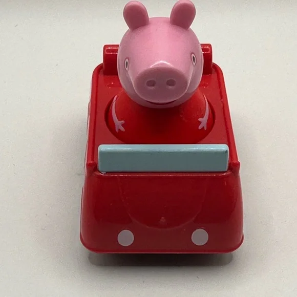 Peppa Pig Red Toy Car Rolling Vehicle Preschool Toy - Picture 4 of 6